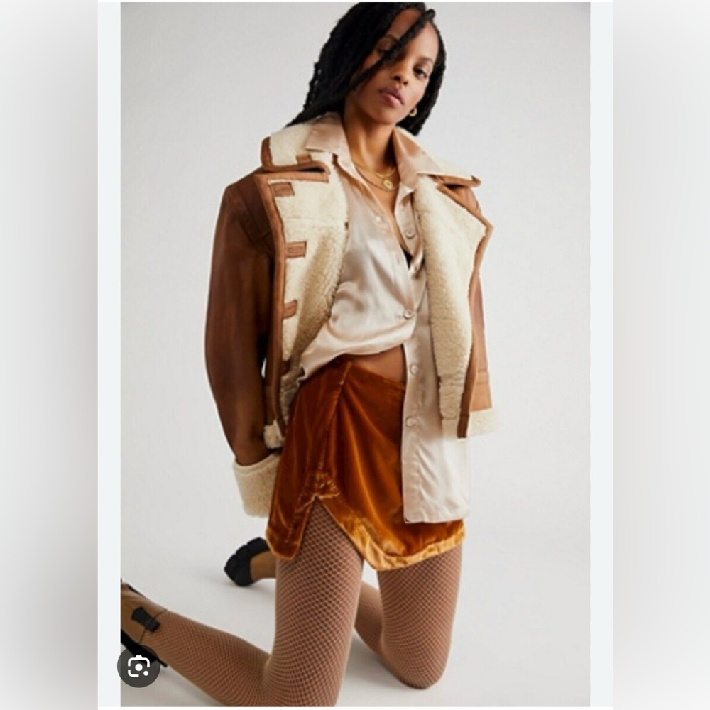 Free People Annalise Mini Skirt